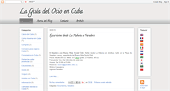 Desktop Screenshot of guiaociocuba.blogspot.com