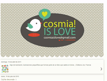 Tablet Screenshot of cosmiaislove.blogspot.com
