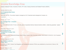 Tablet Screenshot of investorknowledgezone.blogspot.com