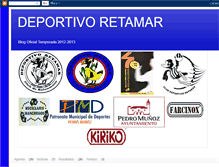 Tablet Screenshot of deportivoretamarcb.blogspot.com