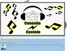 Tablet Screenshot of conexaocastelo.blogspot.com