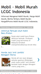 Mobile Screenshot of juraganmobilmurah.blogspot.com