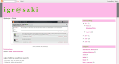 Desktop Screenshot of igraszki.blogspot.com