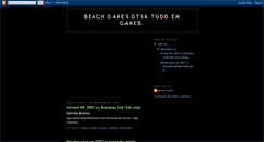 Desktop Screenshot of beachgames.blogspot.com