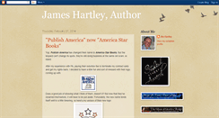 Desktop Screenshot of jameshartleyauthor.blogspot.com