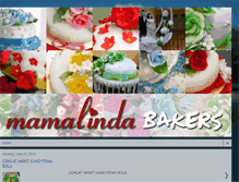 Tablet Screenshot of mamalinda-bakers-ent.blogspot.com