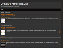 Tablet Screenshot of myfailureatmodernliving.blogspot.com
