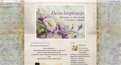 Desktop Screenshot of deco-inspiracje.blogspot.com