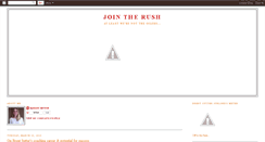 Desktop Screenshot of jointherush.blogspot.com