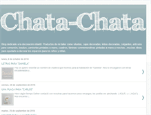 Tablet Screenshot of chatachata.blogspot.com