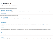 Tablet Screenshot of elfaltante.blogspot.com