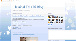 Desktop Screenshot of classicaltaichi.blogspot.com