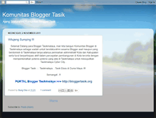 Tablet Screenshot of komunitasbloggertasik.blogspot.com