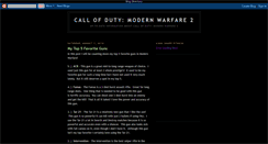 Desktop Screenshot of codmw2-mark.blogspot.com