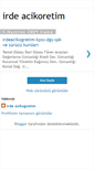 Mobile Screenshot of irdeacikogretim.blogspot.com