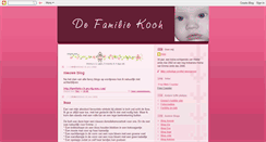 Desktop Screenshot of defamiliekoch.blogspot.com