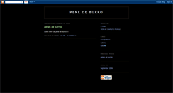 Desktop Screenshot of penedeburro.blogspot.com