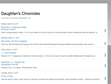 Tablet Screenshot of daugman.blogspot.com
