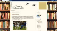 Desktop Screenshot of libretaperinquiets.blogspot.com
