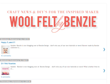 Tablet Screenshot of benziedesign.blogspot.com