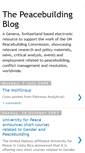 Mobile Screenshot of peace-building.blogspot.com