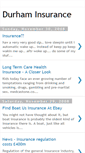 Mobile Screenshot of durhaminsurance.blogspot.com