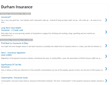 Tablet Screenshot of durhaminsurance.blogspot.com