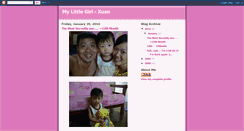 Desktop Screenshot of mylittlegirl-xuan.blogspot.com