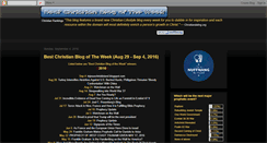 Desktop Screenshot of bestchristianblogoftheweek.blogspot.com