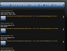 Tablet Screenshot of bestchristianblogoftheweek.blogspot.com
