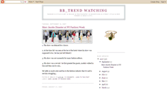 Desktop Screenshot of bbtrendwatching.blogspot.com