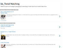 Tablet Screenshot of bbtrendwatching.blogspot.com