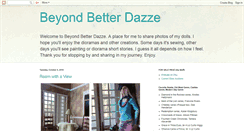 Desktop Screenshot of beyondbetterdazze.blogspot.com