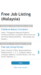 Mobile Screenshot of jobsjimatmalaysia.blogspot.com