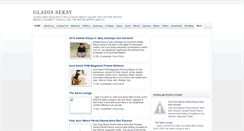 Desktop Screenshot of gladis-seksy.blogspot.com