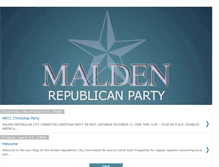 Tablet Screenshot of maldengop.blogspot.com