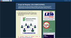 Desktop Screenshot of leia-fabicoufrgs.blogspot.com