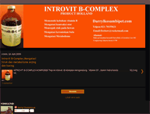 Tablet Screenshot of introvit-b-complex.blogspot.com