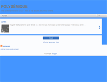 Tablet Screenshot of polysemique.blogspot.com