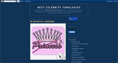 Desktop Screenshot of bestcelebritysunglasses.blogspot.com