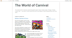 Desktop Screenshot of carnivalaroundtheworld.blogspot.com