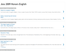 Tablet Screenshot of jess2009honorsenglish.blogspot.com