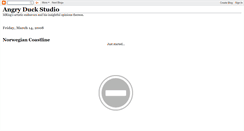 Desktop Screenshot of angryduckstudio.blogspot.com
