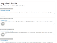 Tablet Screenshot of angryduckstudio.blogspot.com
