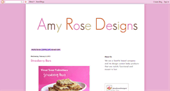 Desktop Screenshot of amyrosedesigns.blogspot.com