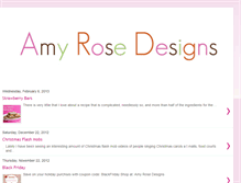 Tablet Screenshot of amyrosedesigns.blogspot.com