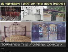 Tablet Screenshot of ironwork-abassa.blogspot.com