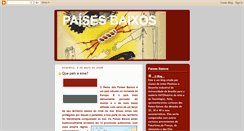 Desktop Screenshot of cartazespaisesbaixos.blogspot.com