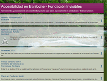 Tablet Screenshot of accesibilidadbariloche.blogspot.com