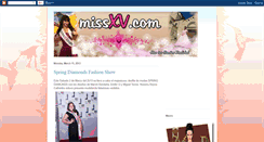 Desktop Screenshot of missxv2011.blogspot.com